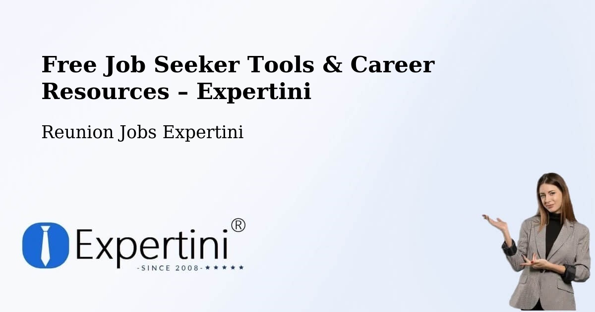 Free Job Seeker Tools & Career Resources – Menciol - Menciol, Reunion Jobs Expertini